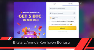 Bitstarz anında komisyon bonusu