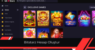 Bitstarz hesap oluştur