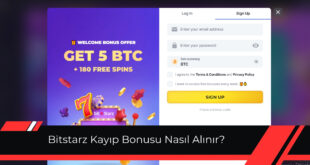 Bitstarz kayıp bonusu nasıl alınır