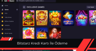 Bitstarz kredi kartı ile ödeme