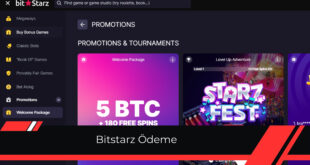 Bitstarz ödeme