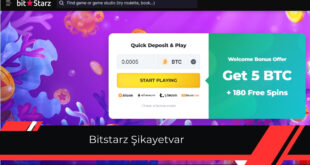 Bitstarz Şikayetvar